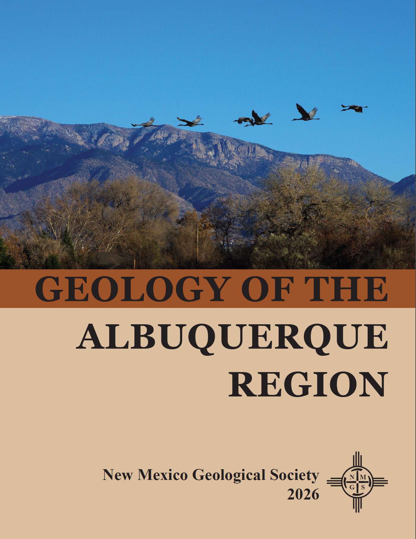 Geology of the Albuquerque Region guidebook cover, New Mexico Geological Society 2026